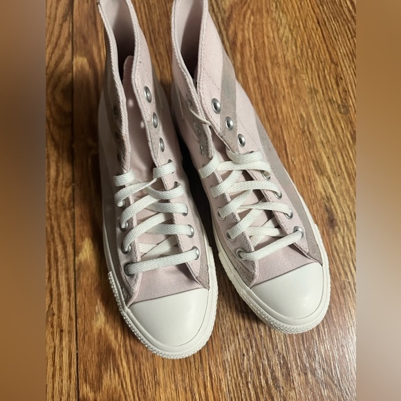 🆕 Converse Chuck Taylor All Star Suede And Canvas High Top Canvas Size 8.5 - Picture 8 of 13